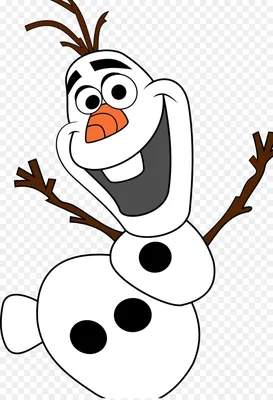 How to draw a snowman Olaf...Как нарисовать снеговика Олаф из \"Холодное  Сердце\" - YouTube