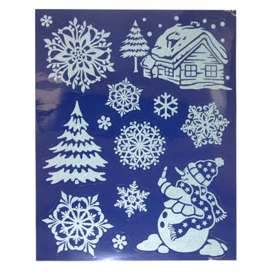 Отображение окна снеговика с Snowlakes Стоковое Фото - изображение  насчитывающей виноградина, украшение: 204680624