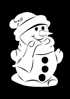 Наклейки новогодние Империя поздравлений снеговик на окно декор комнаты  купить по цене 157 ₽ в интернет-магазине Детский мир