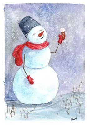 рождественский снеговик PNG , рождество, нарисованный от руки, Снеговик PNG  картинки и пнг рисунок для бесплатной загрузки