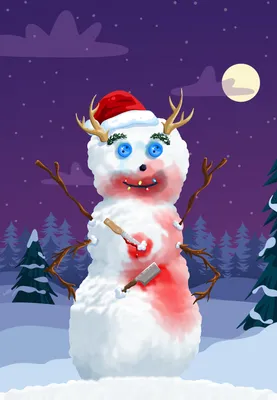 Вафельная картинка Снеговики купить по доступной цене в интернет-магазине  Кондишоп