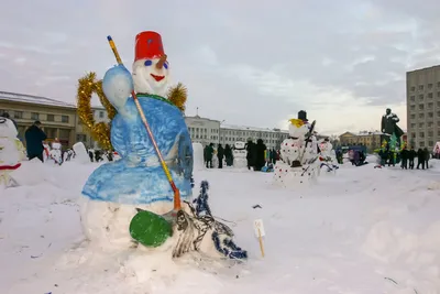 Снеговики: Семья снеговиков – заказать на Ярмарке Мастеров – PLEDSBY |  Снеговики, Юрга