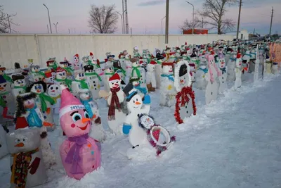 17 лет назад на площади Ленина в Архангельске появились сотни снеговиков:  показываем, как это было - 24 декабря 2022 - 29.ру