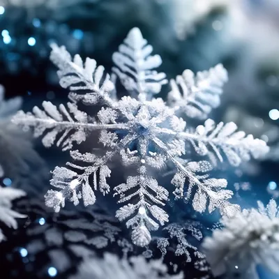 Мультяшный рисунок снежинки - 54 фото