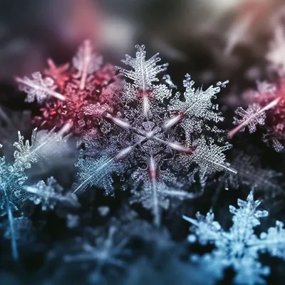 Как выглядят снежинки виды снежинок» — создано в Шедевруме