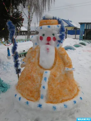 Во дворах Нижневартовска появились яркие снежные скульптуры • TOP24 •  Нижневартовск
