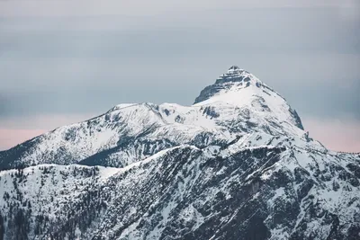 Про снежные крылья ангелов на вершине горы | Пикабу