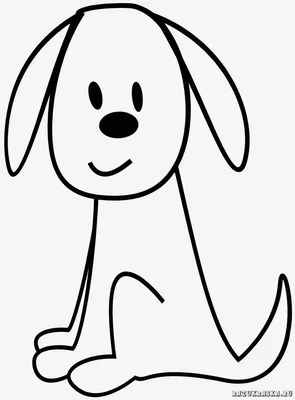 Как нарисовать собаку карандашом поэтапно? Простой мастер-класс для  начинающих и детей, как рисовать взрослую собаку или щенка