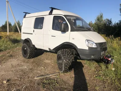 ГАЗ-27527 Соболь 4x4 «Охотник» с шинами низкого давления
