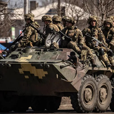Украинский солдат, Оборона Киева, март 2022 г. MB24085 MasterBox Фигуры  1/24 с доставкой по Украине
