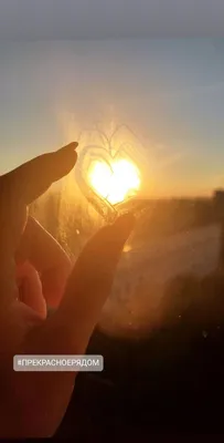 Солнышко в руках…. и с других планет все видят нас…. | Instagram