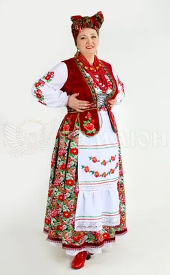 Украинский национальный женский костюм №53 \"Солоха\" - Гамаюн