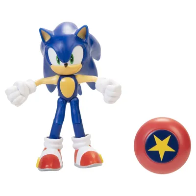 Sonic The Hedgehog - Modern Sonic with Star Spring - 4 Inch Action Figure -  Walmart.com