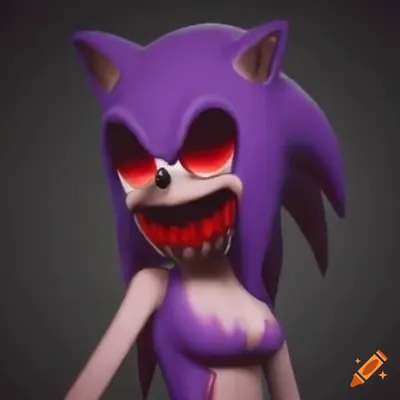 Sonic.exe original character on Craiyon