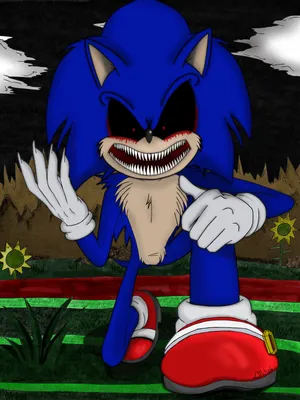 Sonic.exe. 10 | Sonic fan art, Sonic, Favorite character