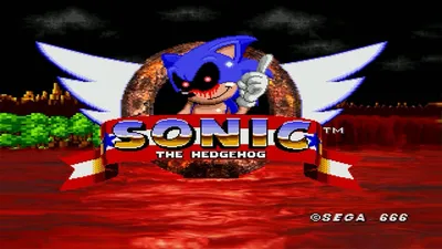 Sonic Exe | Sonic, Satanic art, Sonic the hedgehog