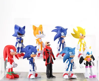 Супер Сонник и его друзья Sonic the Hedgehog набор детские игрушки игровые  фигурки 9шт (ID#1801175655), цена: 999 ₴, купить на Prom.ua