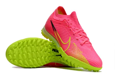 Футбольные бутсы (сороконожки) Nike Air Zoom Mercurial Vapor XV Elite TF  розовые - купить по цене 7390 руб. в Москве