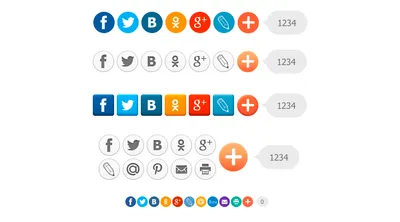 Правильные социальные share-кнопки / Хабр