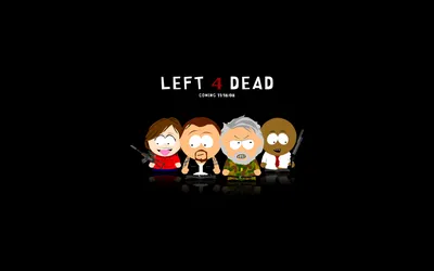 Left 4 Dead :: Обои с героями South Park