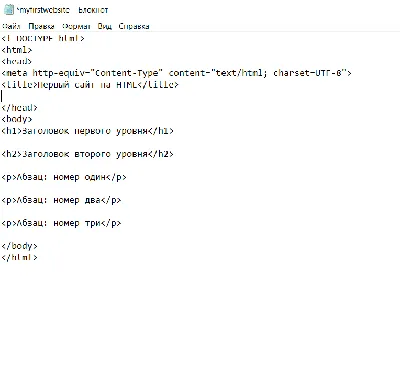 Как создать HTML-сайт в блокноте с нуля [Пошаговая инструкция]