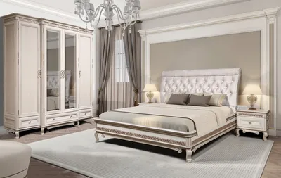 Мебель для спальни: светлая, белая и темная. Фото лучших интерьеров 2023  года