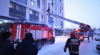 Человека спасли при пожаре в многоэтажке на Сахалине - Новости Сахалинской  области. Происшествия – Фотогалерея, фото 1 - ASTV.ru