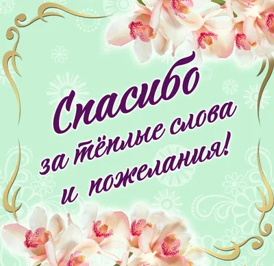 Огромное спасибо Вам всем за поздравления… | Открытки, С днем рождения,  Благодарность