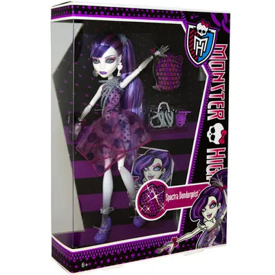 Игровая кукла - Monster high Базовая Спектра Вондергейст! купить в Шопике |  Калининград (Кенигсберг) - 409072