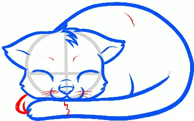 Инь Ян ☯️ милых спящих котят …» — создано в Шедевруме