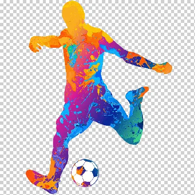 иллюстрация футболиста, футболист, поп-арт, спорт, спортивное снаряжение,  обувь png | Klipartz