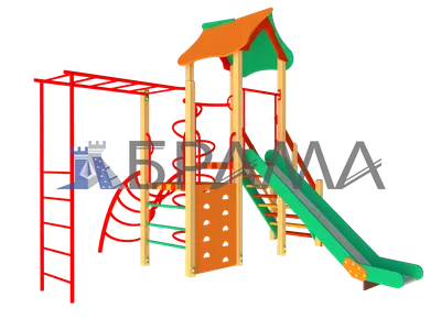 Детские площадки и спортивные сооружения в саду | Дизайн интерьера в  Москве. Ремонт по дизайн-проекту