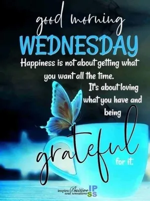 125 Positive Good Morning Wednesday Quotes