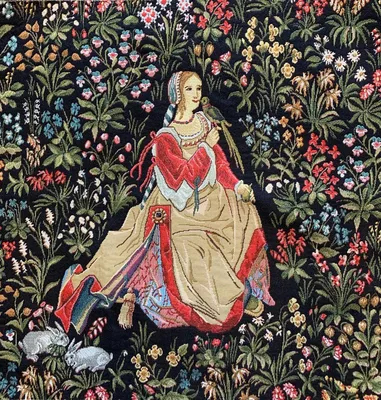 Женщина рыцарь, картина средневековье…» — создано в Шедевруме