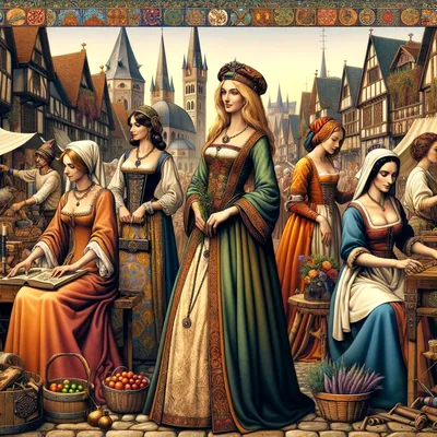 Женщины средневековья: Мифы и факты | Эхо Средневековья | Дзен