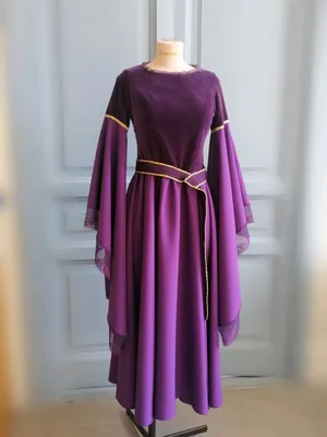 Женские косплей Средневековые платья с капюшоном для выступлений на сцене |  AliExpress