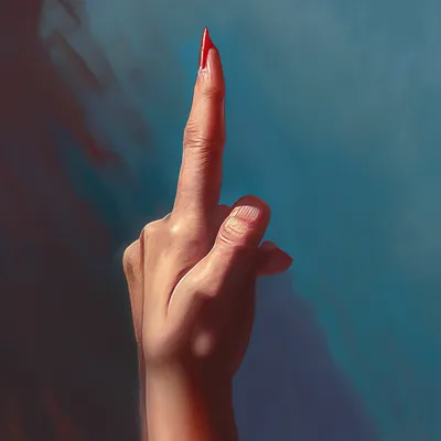 Средний палец для срисовки - 35 фото