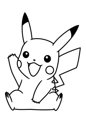 Как нарисовать покемона Пикачу | Простые рисунки | How to draw Pikachu | Як  намалювати Пікачу - YouTube