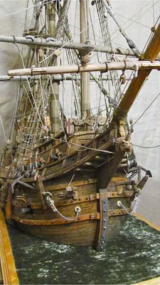 Модель старинного парусника | Парусники, Корабль, Линейный корабль