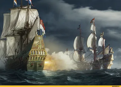 Старинный хрустальный корабль пиратов» — создано в Шедевруме