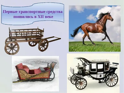 Старинные виды транспорта в картинках в России