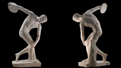 Картина статуи древнегреческого мужчины…» — создано в Шедевруме
