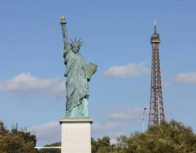 Статуя свободы в Нью-Йорке, статуя…» — создано в Шедевруме