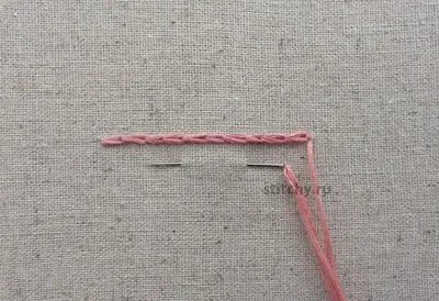 Мастер-класс по вышивке нитками в технике декоративные швы