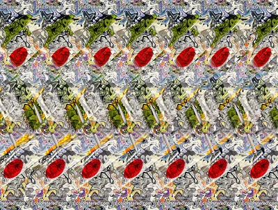 Color Stereo Hidden Image Stereogram Gallery