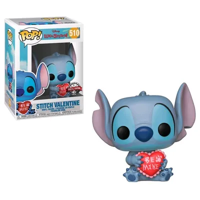 Стич с валентинкой (Stitch Valentines (Эксклюзив Hot Topic)) из мультфильма  Лило и Стич