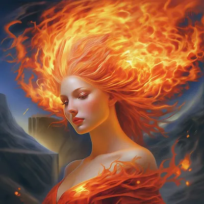 Стихия огня» — создано в Шедевруме