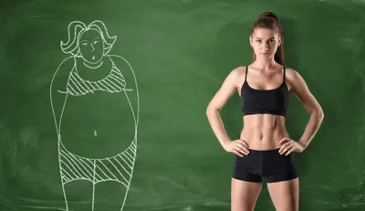 Мотивационные обои для тех, кто хочет похудеть | Пикабу