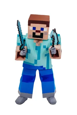 Набор фигурок Minecraft Стив 3 предм. 14х17см купить по цене 7696 ₸ в  интернет-магазине Детский мир