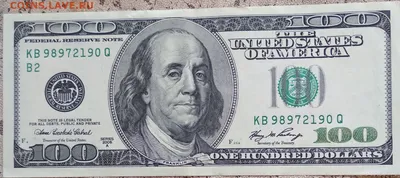 Банкнота США 100 долларов 2006 г. XF (ID#1761421419), цена: 5032.68 ₴,  купить на Prom.ua